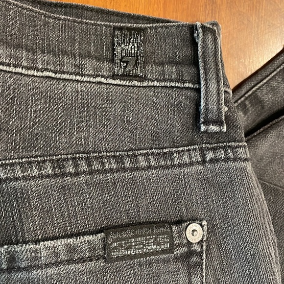 7 for all man kind - Joseinin boyfriend skinny jeans size 30 NWT - Picture 5 of 11